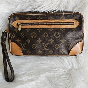 🔥 LV Marly Dragonne Wristlet 🔥